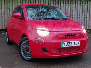 2023 (23) Fiat 500 87kW Red 42kWh 3dr Auto