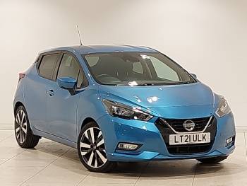 2021 (21) Nissan Micra 1.0 IG-T 92 Tekna 5dr CVT