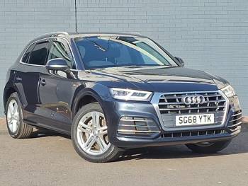 2018 (68) Audi Q5 2.0 TDI Quattro S Line 5dr S Tronic