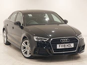 2018 (18) Audi A3 1.5 TFSI S Line 4dr