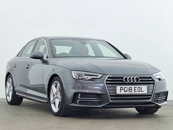 2018 (18) Audi A4 2.0T FSI S Line 4dr S Tronic [Leather/Alc]