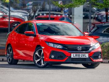 2018 (18) Honda Civic 1.0 VTEC Turbo SR 5dr CVT