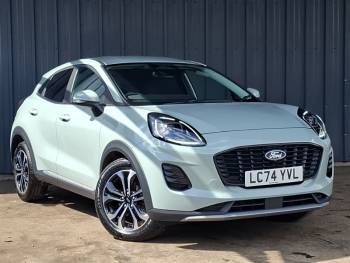 2024 (74) Ford Puma 1.0 EcoBoost Hybrid mHEV Titanium 5dr DCT