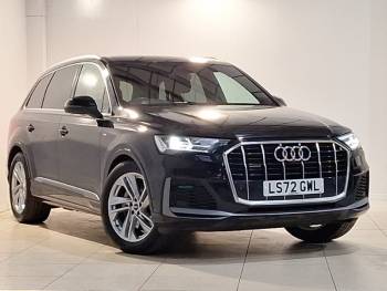 2022 (72) Audi Q7 55 TFSI Quattro S Line 5dr Tiptronic