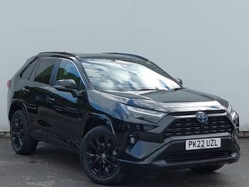 2022 (72) Toyota Rav4 2.5 VVT-i Hybrid Black Edition 5dr CVT 2WD