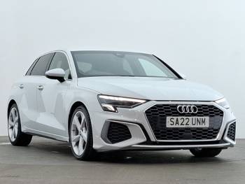 2022 (22) Audi A3 35 TFSI S Line 5dr S Tronic [Comfort+Sound]
