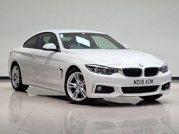2018 (18) BMW 4 SERIES 420d [190] M Sport 2dr Auto [Professional Media]