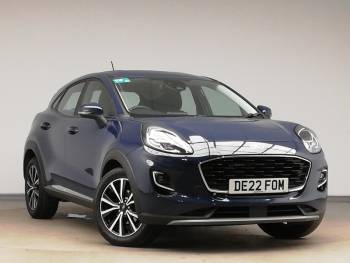 2022 (22) Ford Puma 1.0 EcoBoost Hybrid mHEV Titanium 5dr DCT