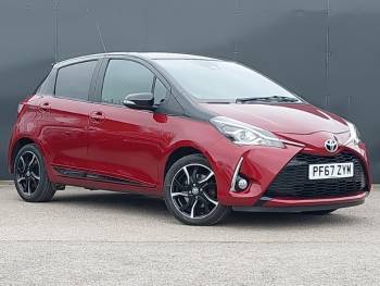 2018 (67/18) Toyota Yaris 1.5 VVT-i Blue Bi-tone 5dr