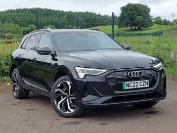 2022 (22) Audi E-tron 300kW 55 Quattro 95kWh Black Edition 5dr Auto