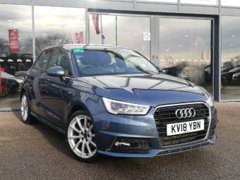 2018 (18) Audi A1 1.4 TFSI S Line Nav 5dr