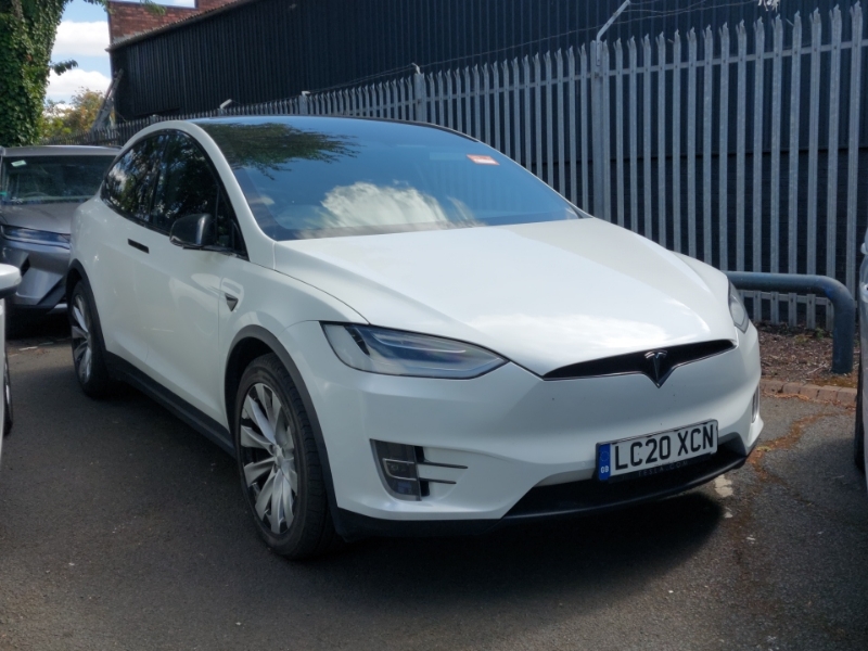 Tesla Model X listing photo