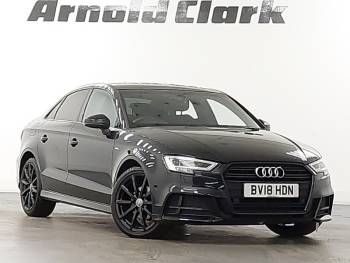 2018 (18) Audi A3 2.0 TDI Black Edition 4dr S Tronic [7 Speed]