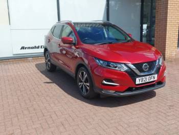 2021 (21) Nissan Qashqai 1.3 DiG-T N-Connecta 5dr [Glass Roof Pack]