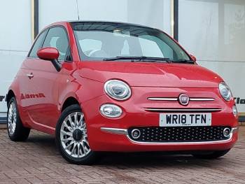 2018 (18) Fiat 500 1.2 Lounge 3dr