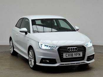 2018 (18) Audi A1 1.4 TFSI S Line Nav 3dr S Tronic