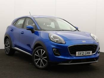 2021 (21) Ford Puma 1.0 EcoBoost Hybrid mHEV Titanium 5dr