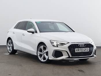 2020 (70) Audi A3 30 TFSI S line 5dr [Comfort+Sound]