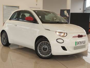 2024 (74) Fiat 500 87kW Red 42kWh 3dr Auto