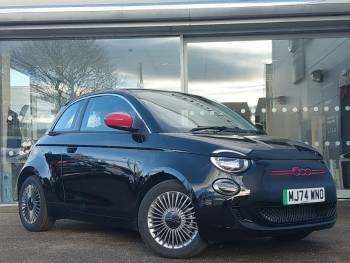 2024 (74) Fiat 500 87kW Red 42kWh 3dr Auto