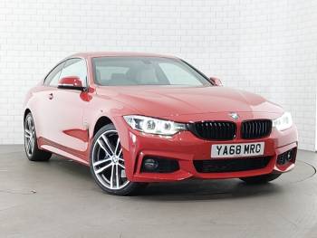 2018 (68) BMW 4 SERIES 420d [190] xDrive M Sport 2dr Auto [Prof Media]