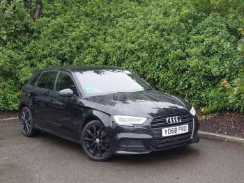 2019 (68) Audi A3 30 TDI 116 Black Edition 5dr S Tronic