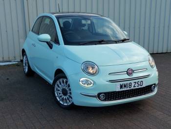 2018 (18) Fiat 500 1.2 Lounge 3dr