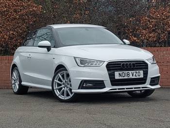 2018 (18) Audi A1 1.4 TFSI S Line Nav 3dr