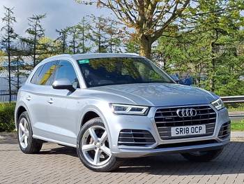 2018 (18) Audi Q5 2.0 TDI Quattro S Line 5dr S Tronic