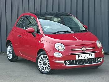2018 (18) Fiat 500 1.2 Lounge 3dr