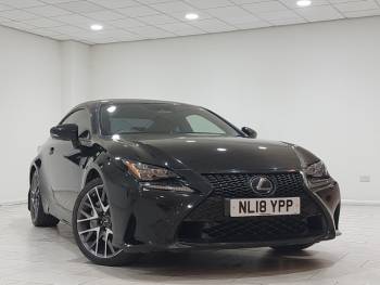 2018 (18) Lexus RC 300h 2.5 F-Sport 2dr CVT [Premium Navigation]