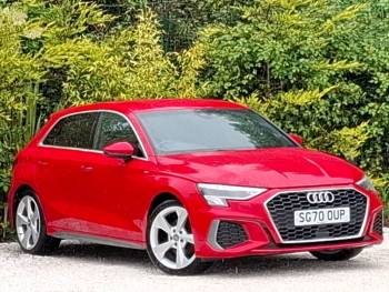 2020 (70) Audi A3 35 TFSI S Line 5dr