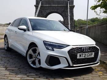 2021 (21) Audi A3 35 TFSI S Line 5dr S Tronic [Comfort+Sound]