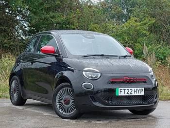 2022 (22) Fiat 500 87kW Red 42kWh 3dr Auto