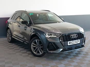 2022 (22) Audi Q3 35 TFSI Black Edition 5dr S Tronic