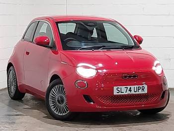 2024 (74) Fiat 500 87kW Red 42kWh 3dr Auto