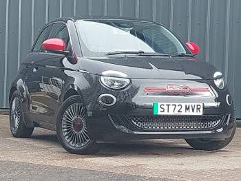 2022 (72) Fiat 500 87kW Red 42kWh 3dr Auto