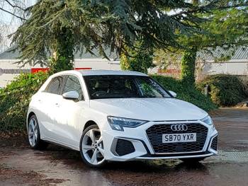 2021 (70/21) Audi A3 30 TFSI S line 5dr [Comfort+Sound]