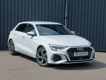 2021 (21) Audi A3 35 TFSI S Line 5dr S Tronic [Comfort+Sound]
