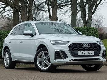 2021 (21) Audi Q5 40 TDI Quattro S Line 5dr S Tronic [C+S]