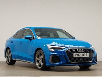2021 (21) Audi A3 35 TFSI S Line 4dr S Tronic
