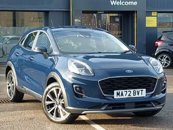 2022 (72) Ford Puma 1.0 EcoBoost Hybrid mHEV Titanium 5dr