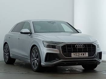 2021 (21) Audi Q8 50 TDI Quattro S Line 5dr Tiptronic [Leather]