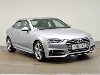 2018 (18) Audi A4 1.4T FSI S Line 4dr [Leather/Alc]