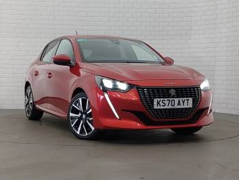 2020 (70) Peugeot 208 1.2 PureTech 100 Allure 5dr