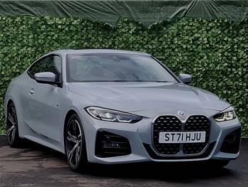2021 (71) BMW 4 SERIES 420d MHT M Sport 2dr Step Auto