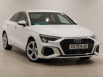 2020 (70) Audi A3 35 TFSI S Line 4dr S Tronic [Comfort+Sound]