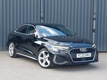 2022 (22) Audi A3 35 TFSI S Line 4dr