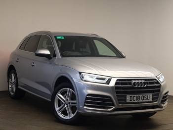 2018 (18) Audi Q5 2.0 TDI Quattro S Line 5dr S Tronic
