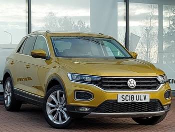 Used 2018 (18) Volkswagen T-Roc 2.0 TDI 4MOTION SEL 5dr in Glenrothes